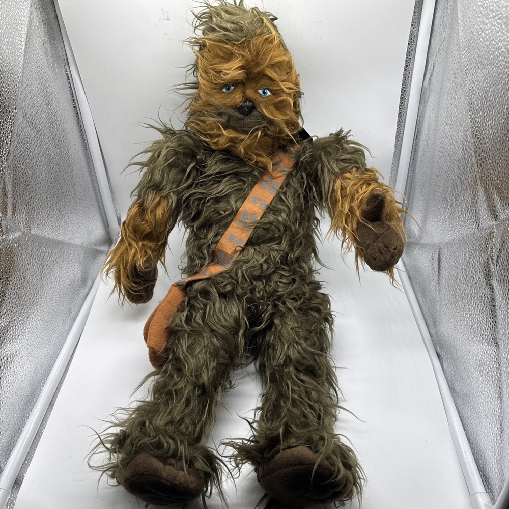 Star Wars Licensed Chewbacca Large Plush Doll Bedding Cuddle Pillow Buddy 24"